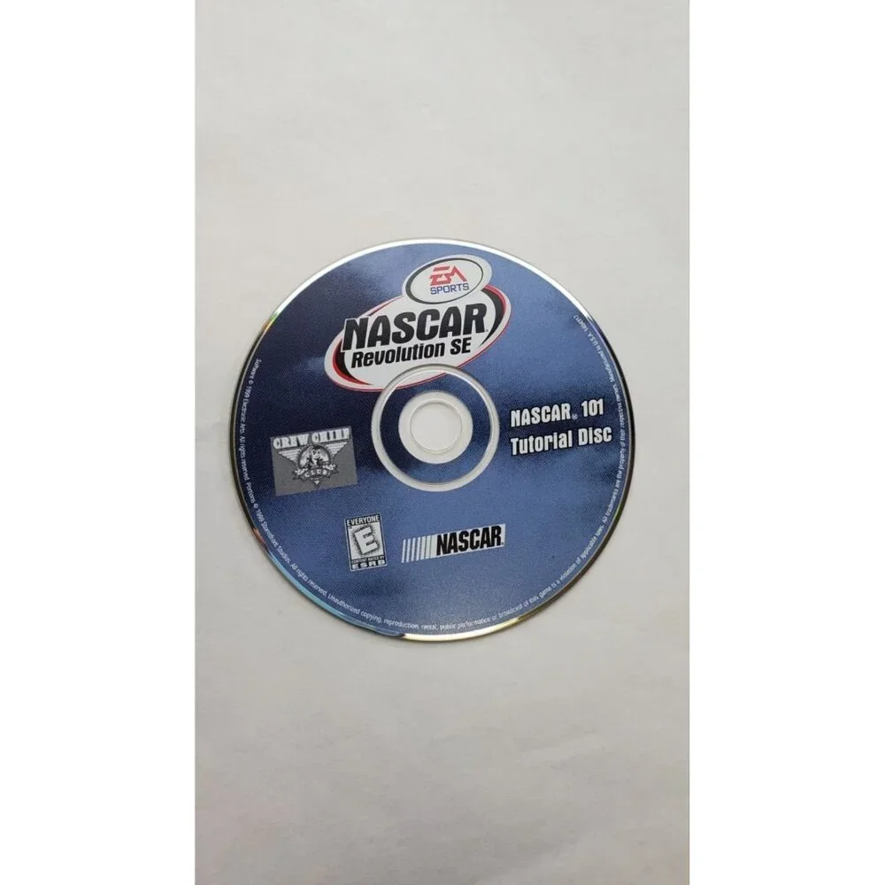 Nascar Revolution SE: EA SPORTS PC Game CD-ROM 1999 - DISC ONLY!